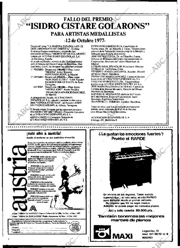 ABC MADRID 12-10-1977 página 88