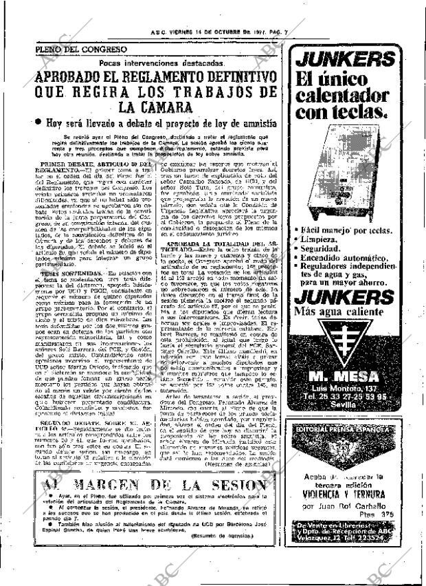 ABC SEVILLA 14-10-1977 página 15