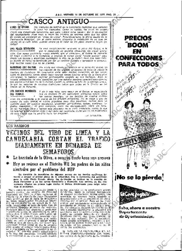 ABC SEVILLA 14-10-1977 página 29