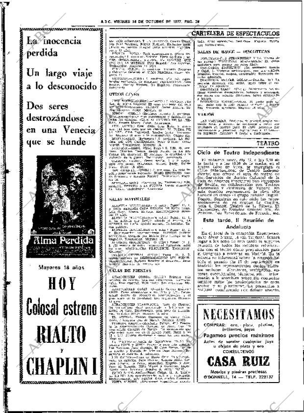 ABC SEVILLA 14-10-1977 página 44
