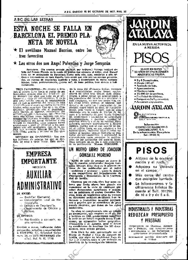 ABC SEVILLA 15-10-1977 página 33