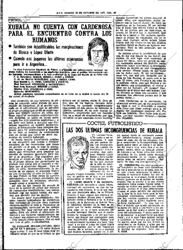 ABC SEVILLA 15-10-1977 página 38