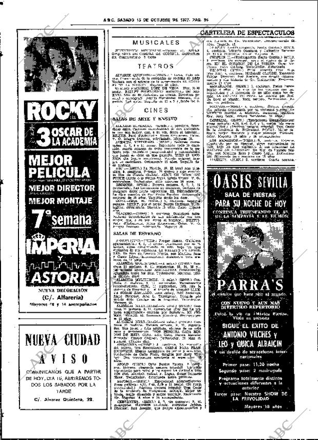 ABC SEVILLA 15-10-1977 página 44