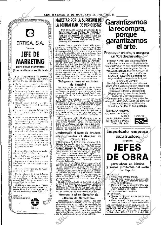 ABC MADRID 18-10-1977 página 40