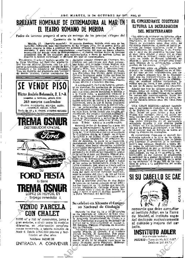 ABC MADRID 18-10-1977 página 63