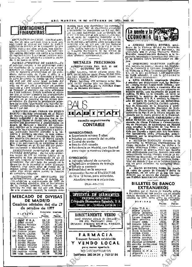 ABC MADRID 18-10-1977 página 70