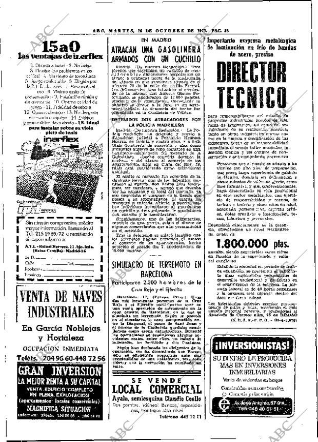 ABC MADRID 18-10-1977 página 74