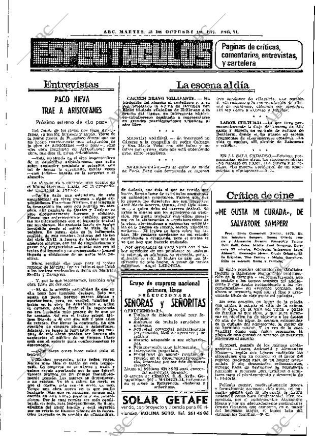 ABC MADRID 18-10-1977 página 87