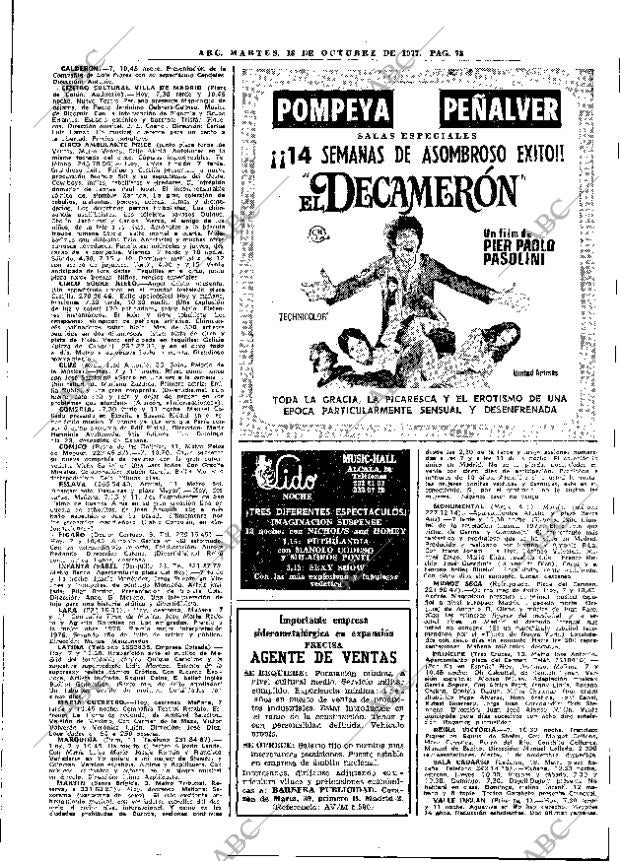 ABC MADRID 18-10-1977 página 89