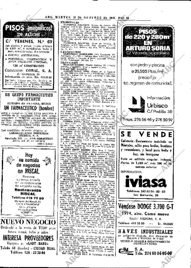 ABC MADRID 18-10-1977 página 92