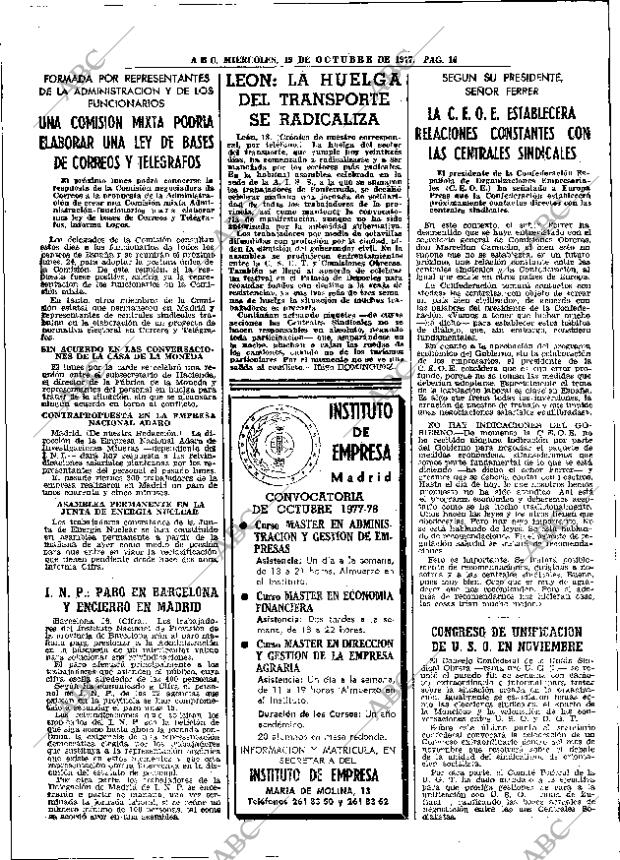ABC MADRID 19-10-1977 página 32