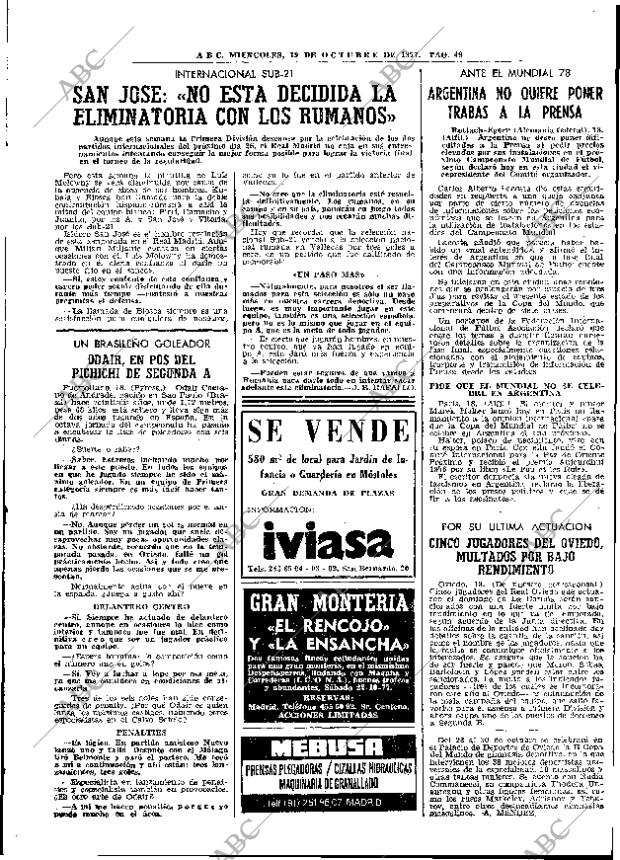 ABC MADRID 19-10-1977 página 65