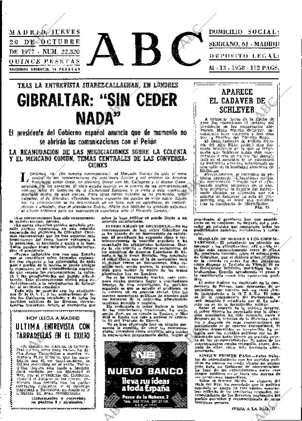 ABC MADRID 20-10-1977 página 13