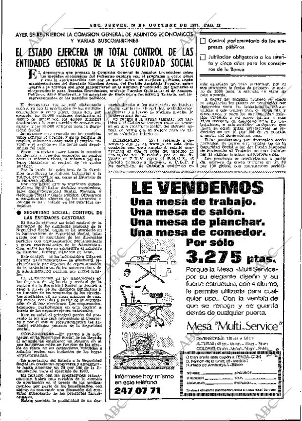 ABC MADRID 20-10-1977 página 25