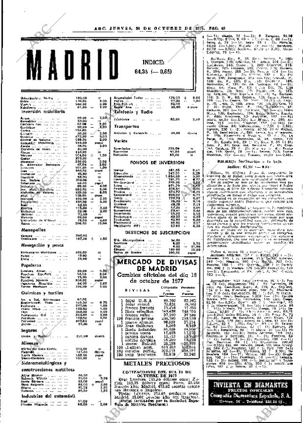 ABC MADRID 20-10-1977 página 61