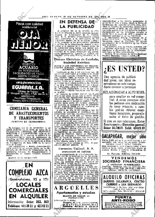 ABC MADRID 20-10-1977 página 64