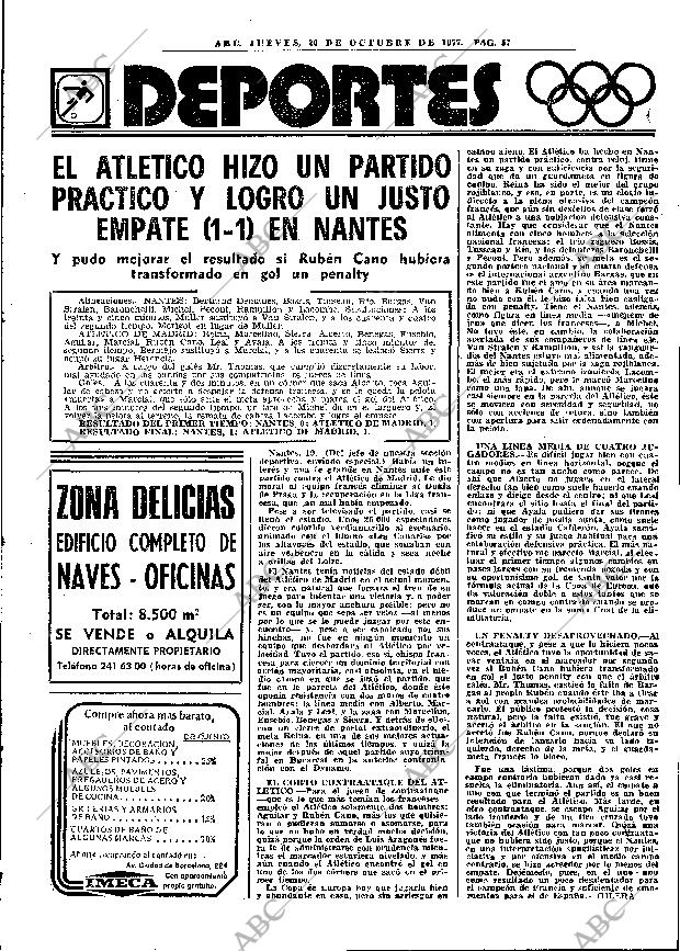 ABC MADRID 20-10-1977 página 69