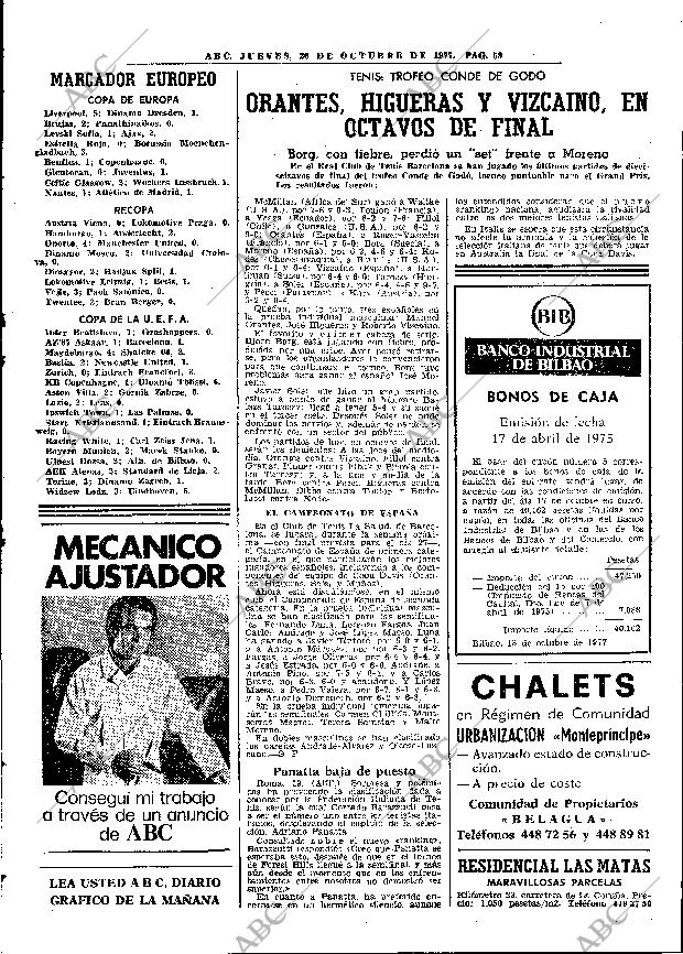 ABC MADRID 20-10-1977 página 71