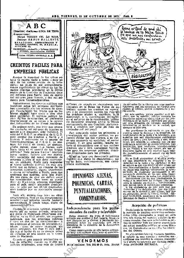 ABC MADRID 21-10-1977 página 14