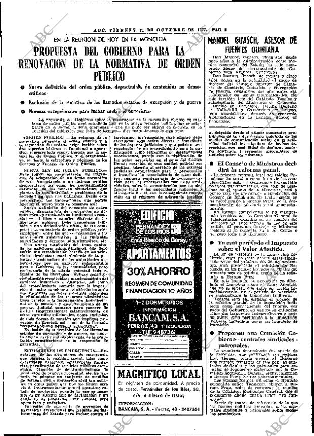 ABC MADRID 21-10-1977 página 18
