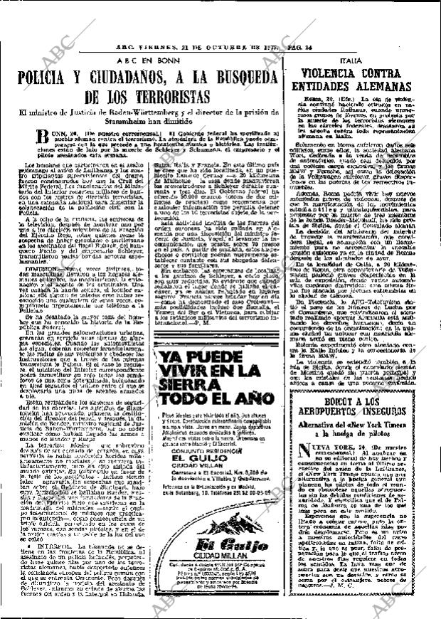 ABC MADRID 21-10-1977 página 36