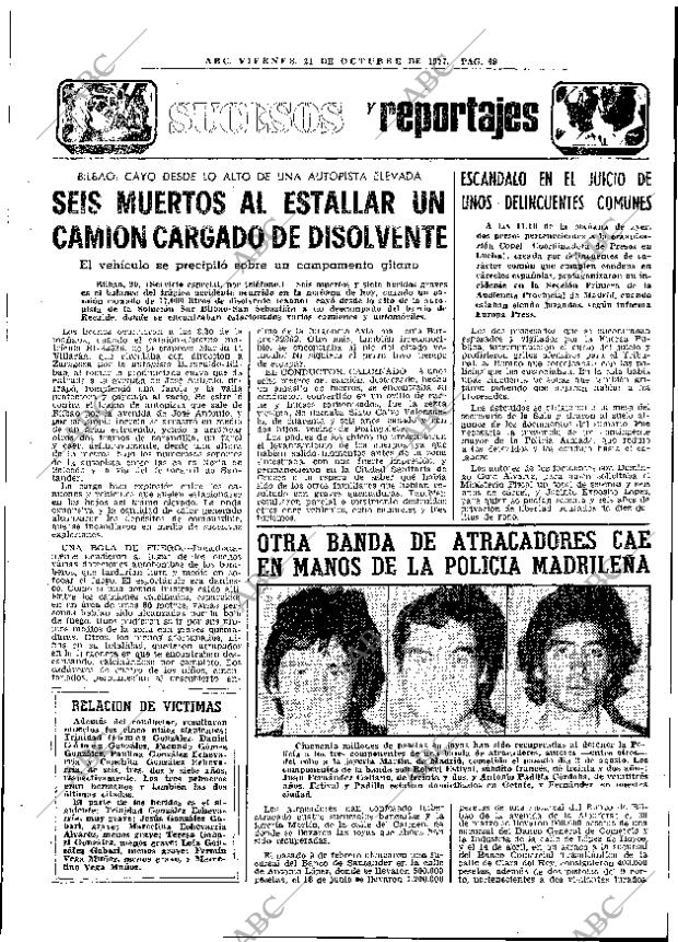 ABC MADRID 21-10-1977 página 61