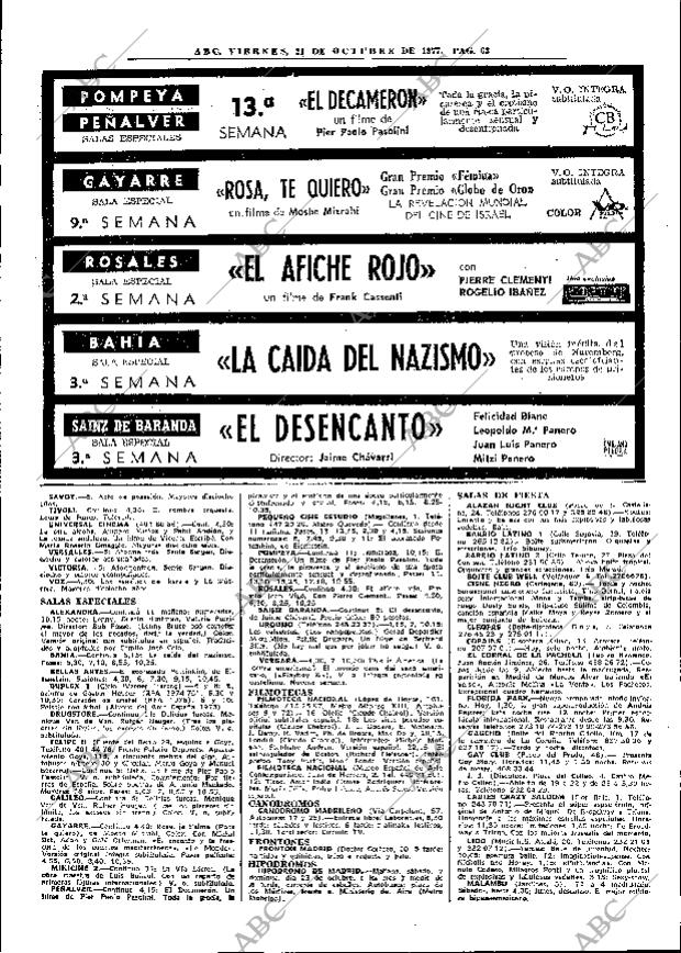 ABC MADRID 21-10-1977 página 75