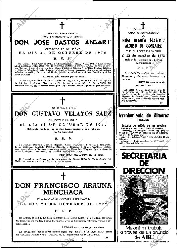 ABC MADRID 21-10-1977 página 90