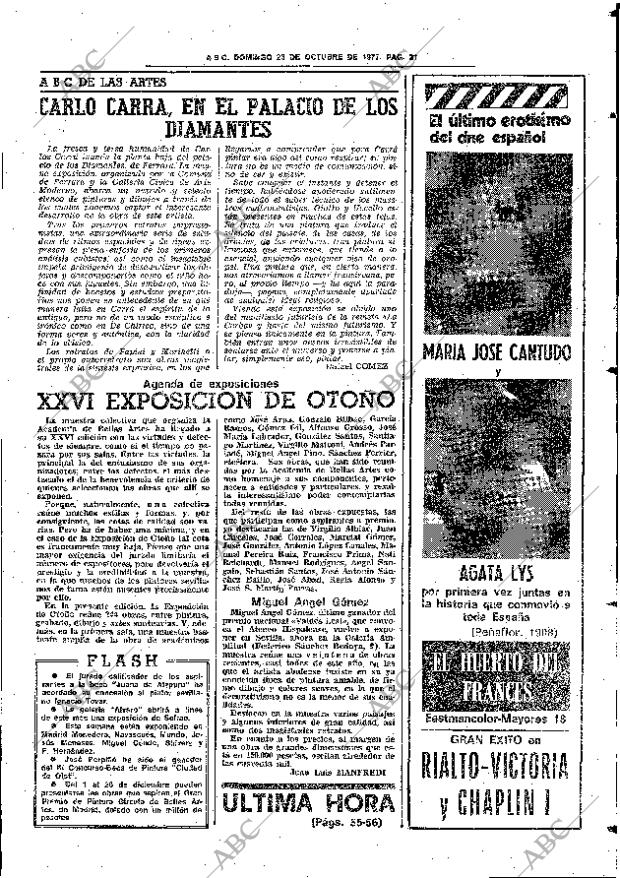 ABC SEVILLA 23-10-1977 página 47