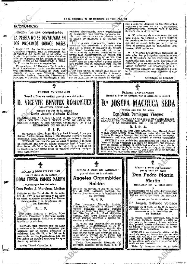 ABC SEVILLA 23-10-1977 página 70