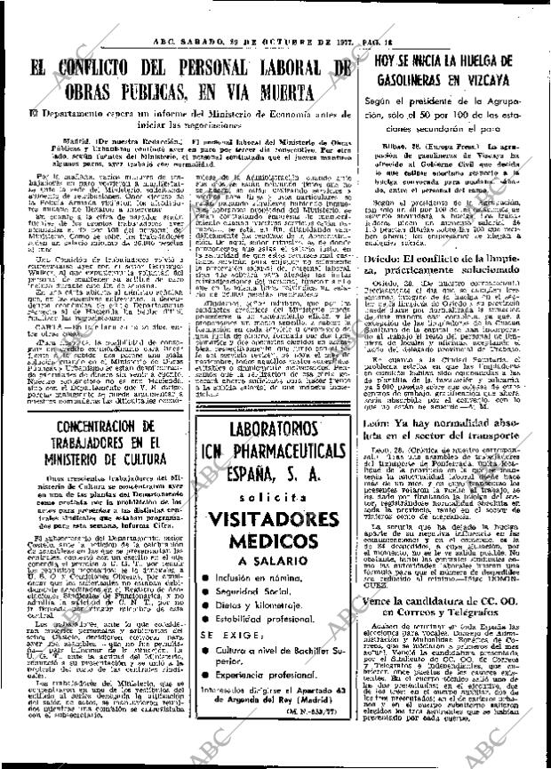 ABC MADRID 29-10-1977 página 28