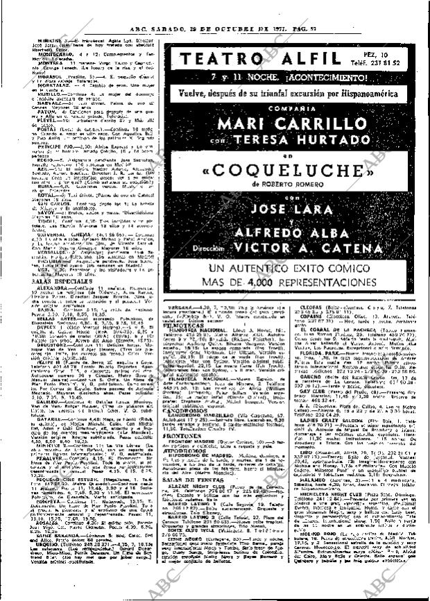 ABC MADRID 29-10-1977 página 69