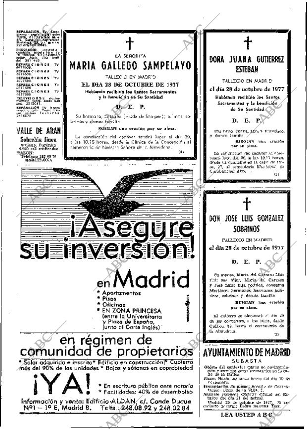 ABC MADRID 29-10-1977 página 81