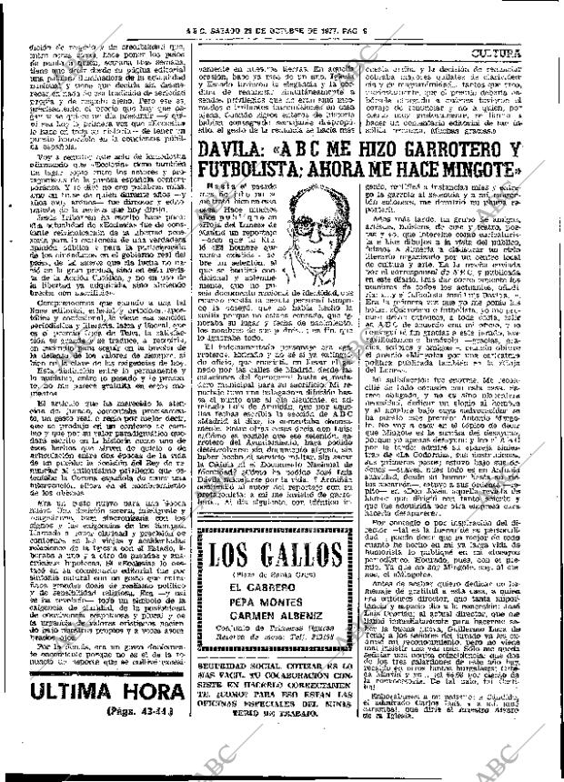 ABC SEVILLA 29-10-1977 página 23