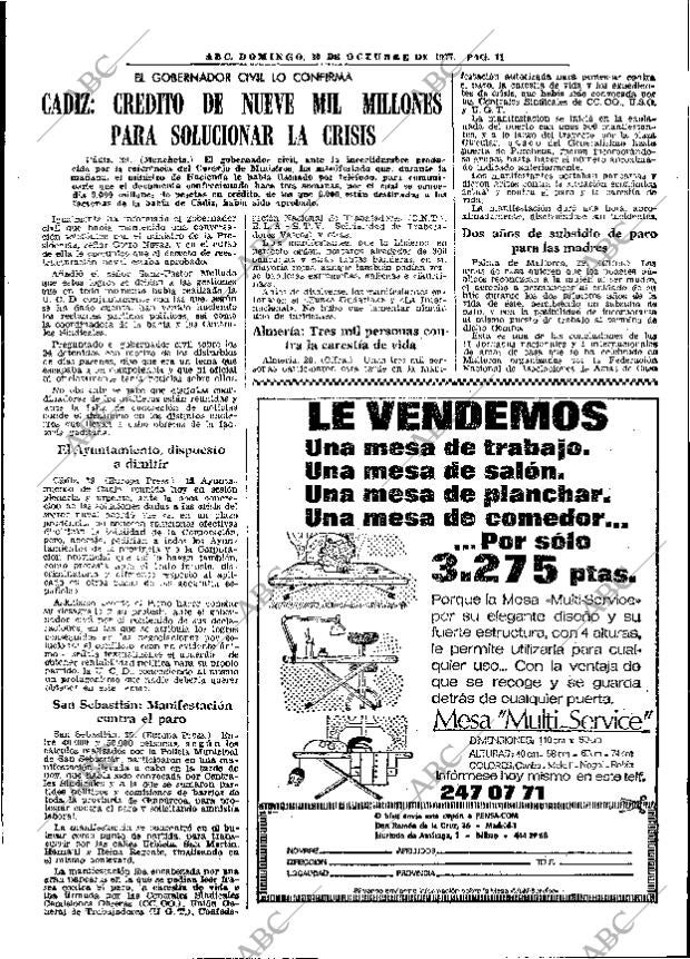 ABC MADRID 30-10-1977 página 27