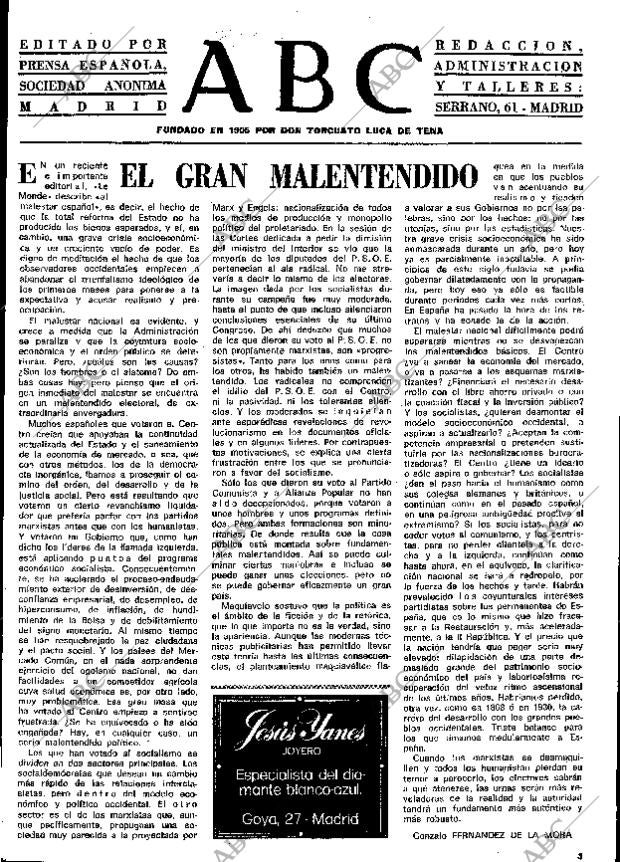 ABC MADRID 30-10-1977 página 3