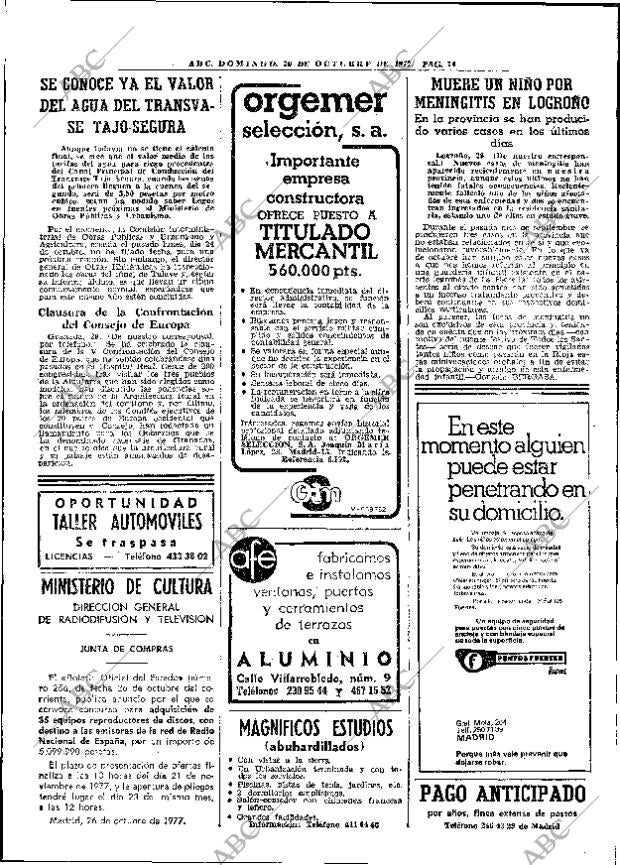 ABC MADRID 30-10-1977 página 30