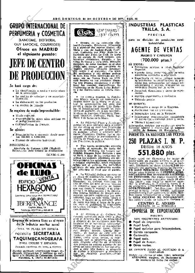 ABC MADRID 30-10-1977 página 48