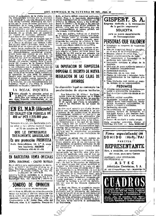 ABC MADRID 30-10-1977 página 58