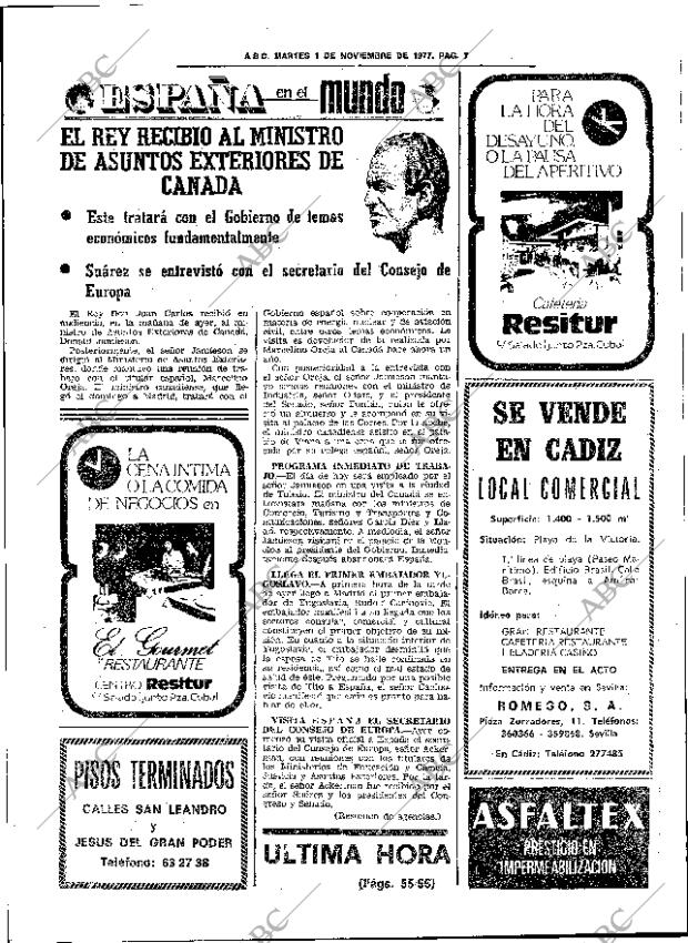 ABC SEVILLA 01-11-1977 página 23