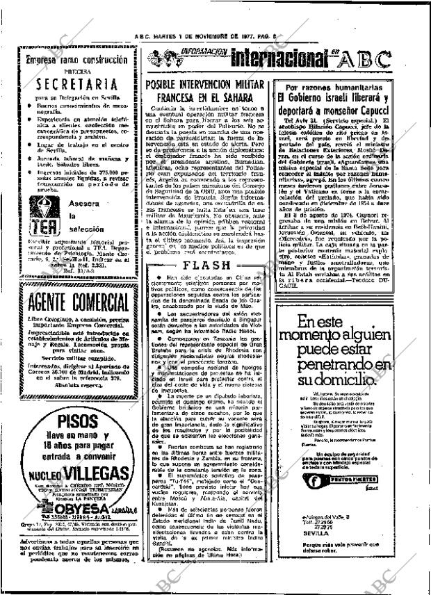 ABC SEVILLA 01-11-1977 página 24