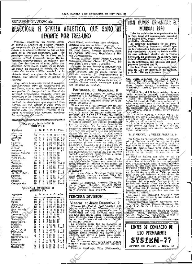 ABC SEVILLA 01-11-1977 página 49