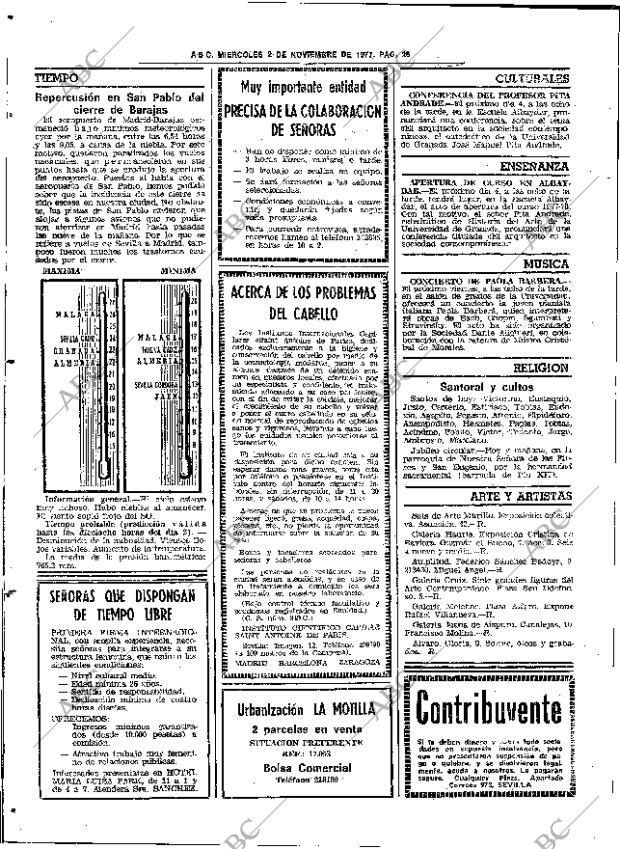 ABC SEVILLA 02-11-1977 página 34