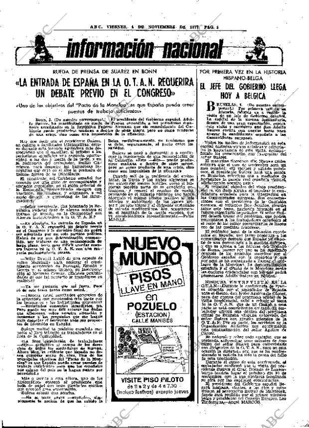 ABC MADRID 04-11-1977 página 17