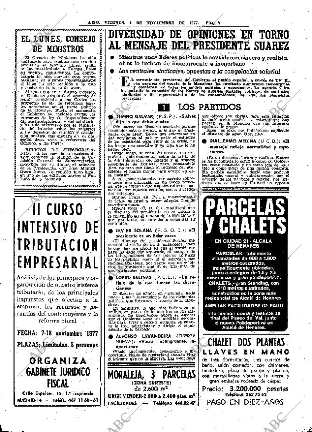ABC MADRID 04-11-1977 página 19