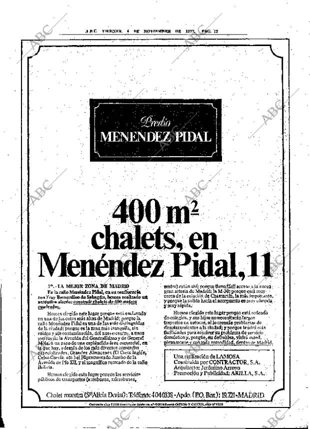 ABC MADRID 04-11-1977 página 25