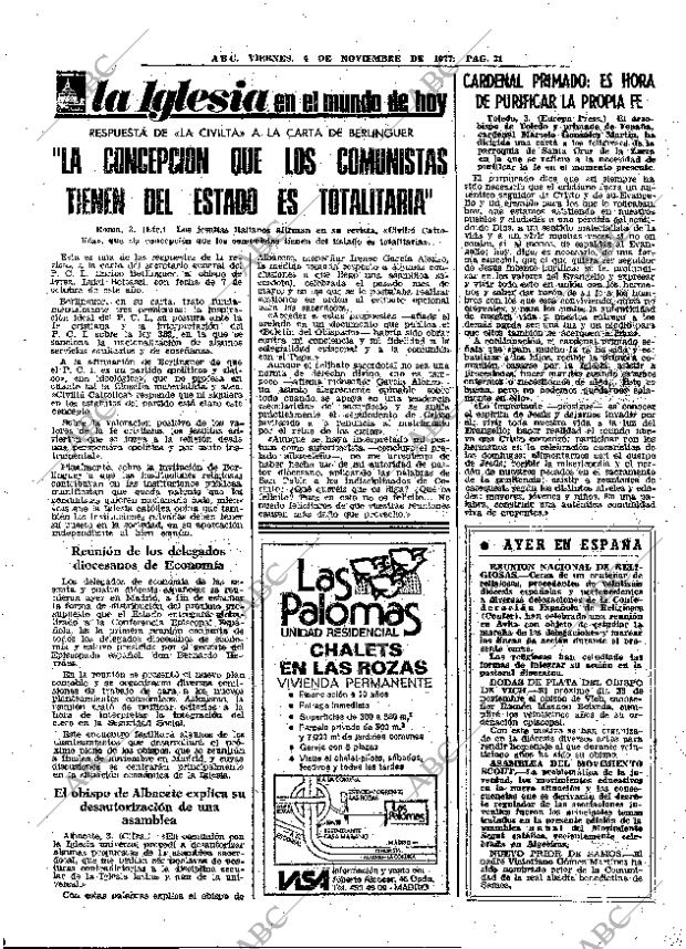 ABC MADRID 04-11-1977 página 43