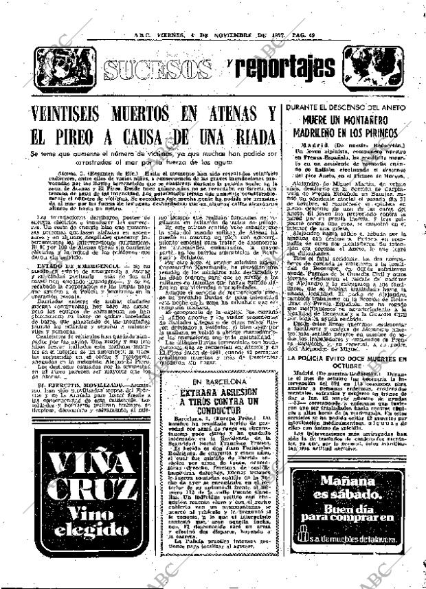 ABC MADRID 04-11-1977 página 61