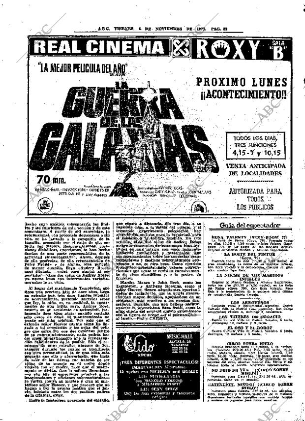 ABC MADRID 04-11-1977 página 71