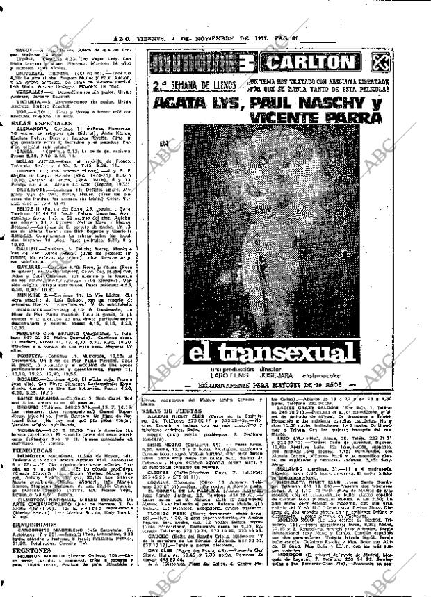 ABC MADRID 04-11-1977 página 76